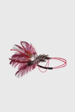 BABEYOND Feather | Rhinestone<1920s Carnival Beaded Feather Headdress