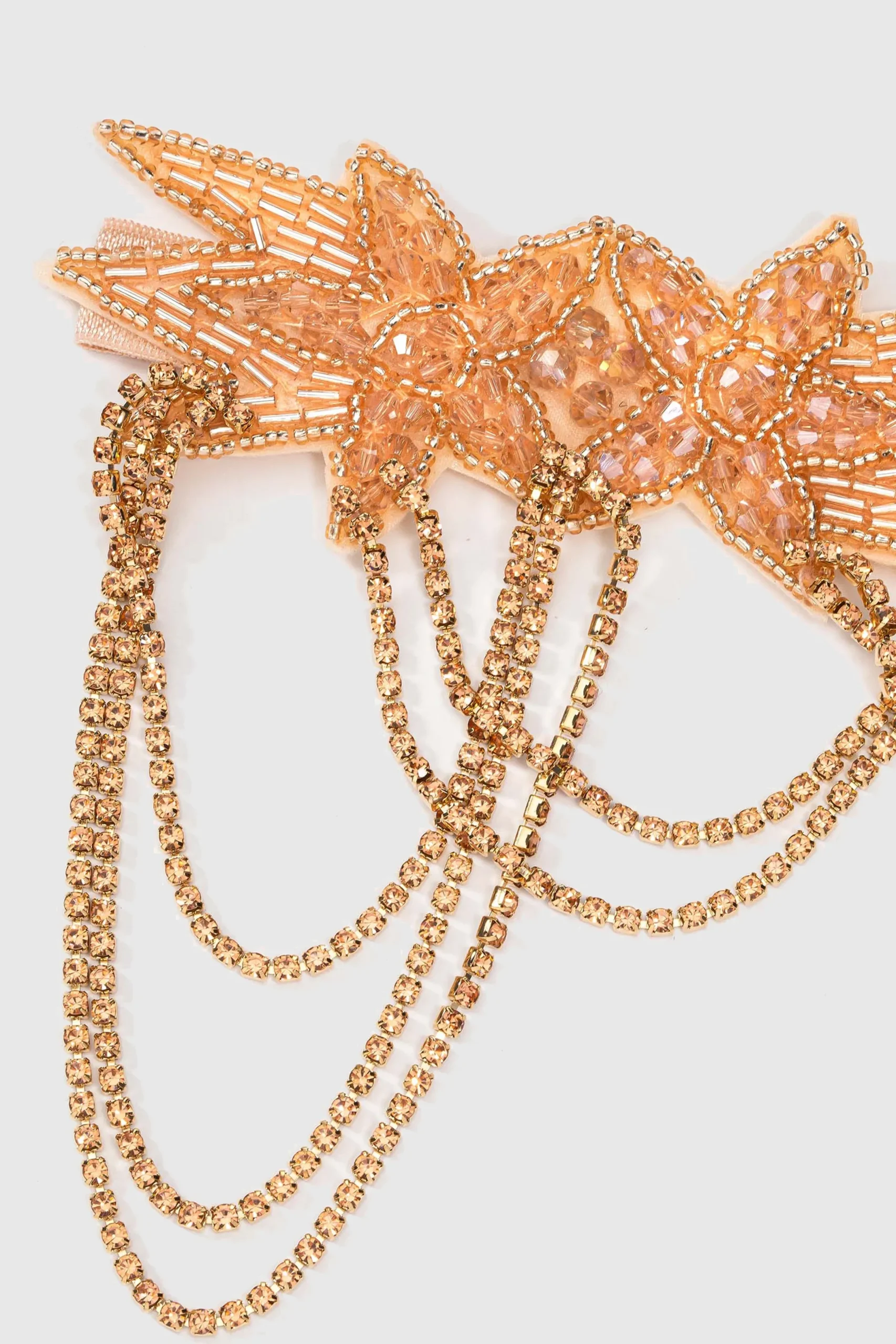 BABEYOND Rhinestone | Chain<1920s Embellished Rhinestone Chain Headband
