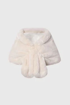 BABEYOND Shawls & Scarves | Vintage<1920s Faux Fur Scarf Wrap Evening Cape