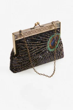 BABEYOND Handbags | Vintage<1920s Gatsby Peacock Sequined Clutch