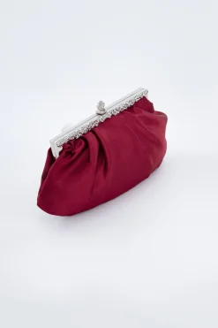 BABEYOND Handbags | Vintage<1920s Minimalist Satin Flapper Clutch