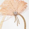 BABEYOND Feather | Rhinestone<1920s Pearl Rhinestone Feather Headband