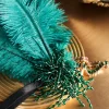 BABEYOND Feather | Chain<1920s Rhinestone Beaded Tassel Headband