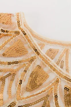 BABEYOND Shawls & Scarves | Vintage<1920s Sequin Gatsby Flapper Shawl