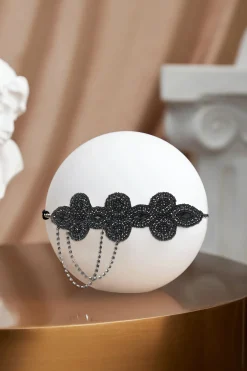 BABEYOND Rhinestone | Chain<1920s Sparkle Rhinestone Chain Floral Circlet