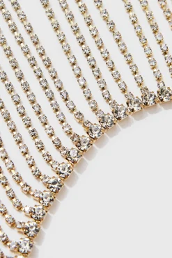 BABEYOND Rhinestone | Chain<1920s Unique Pearl Rhinestone Chain Mask