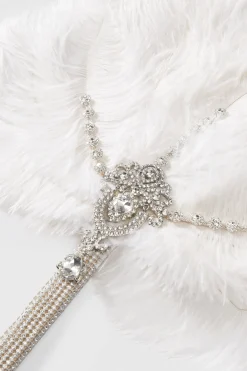 BABEYOND Fans | Vintage<1920s Vintage Feather Bouquet Fan