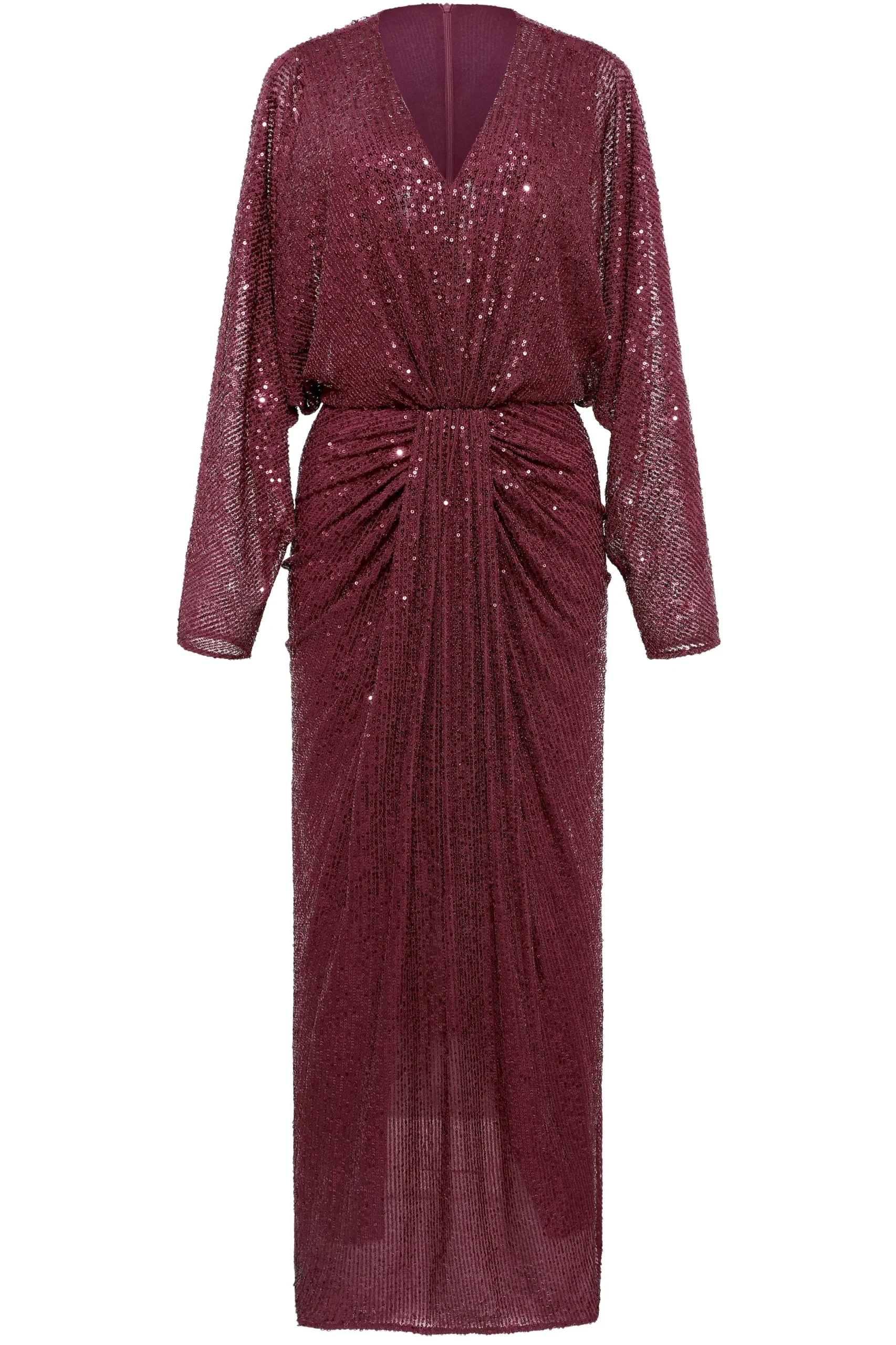 BABEYOND Evening Dresses | Formal Dresses<Shimmering Ruched Sequin Evening Gown