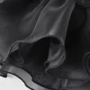 BABEYOND Gloves<Short Ruffle Satin Lace Gloves