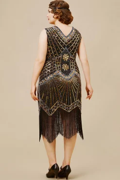 BABEYOND Sequin | Flapper Dresses<Sleeveless V-Neck Cocktail Party Dress