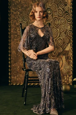 BABEYOND Evening Dresses | Sequin<Sparkling Beaded Mermaid Evening Gown