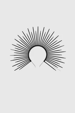 BABEYOND Halo Crown<Sparkling Goddess Spiked Halo Headband