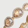 BABEYOND Bracelets | Flapper<Sparkling Teardrop Crystal Charm Bracelet