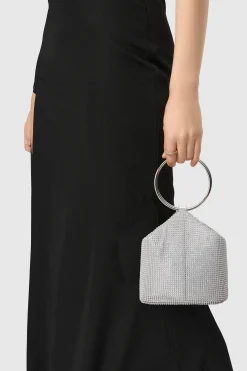 BABEYOND Handbags<Sparkly Beaded Rhinestone Evening Purse