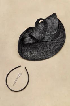 BABEYOND Fascinators | Lady<Straw Pillbox Race Day Fascinator