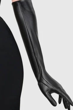 BABEYOND Gloves | Lady<18.9" Stretchy Leather Opera Gloves