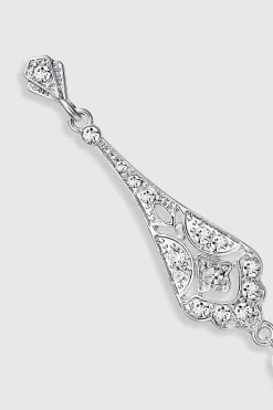 BABEYOND Earrings | Vintage<Stunning Vintage Crystal Studded Earrings