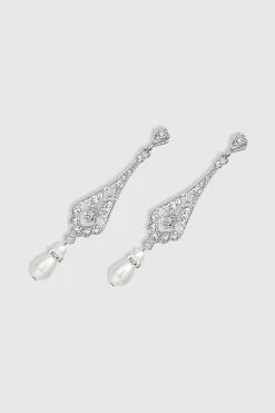 BABEYOND Earrings | Vintage<Stunning Vintage Crystal Studded Earrings