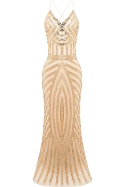 BABEYOND Evening Dresses | Sequin<Suspender Mermaid Sequin Maxi Dress