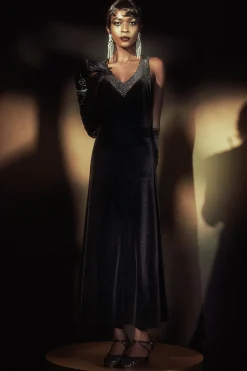 BABEYOND Evening Dresses | Formal Dresses<The Story Of An Awakening Velvet Evening Gown