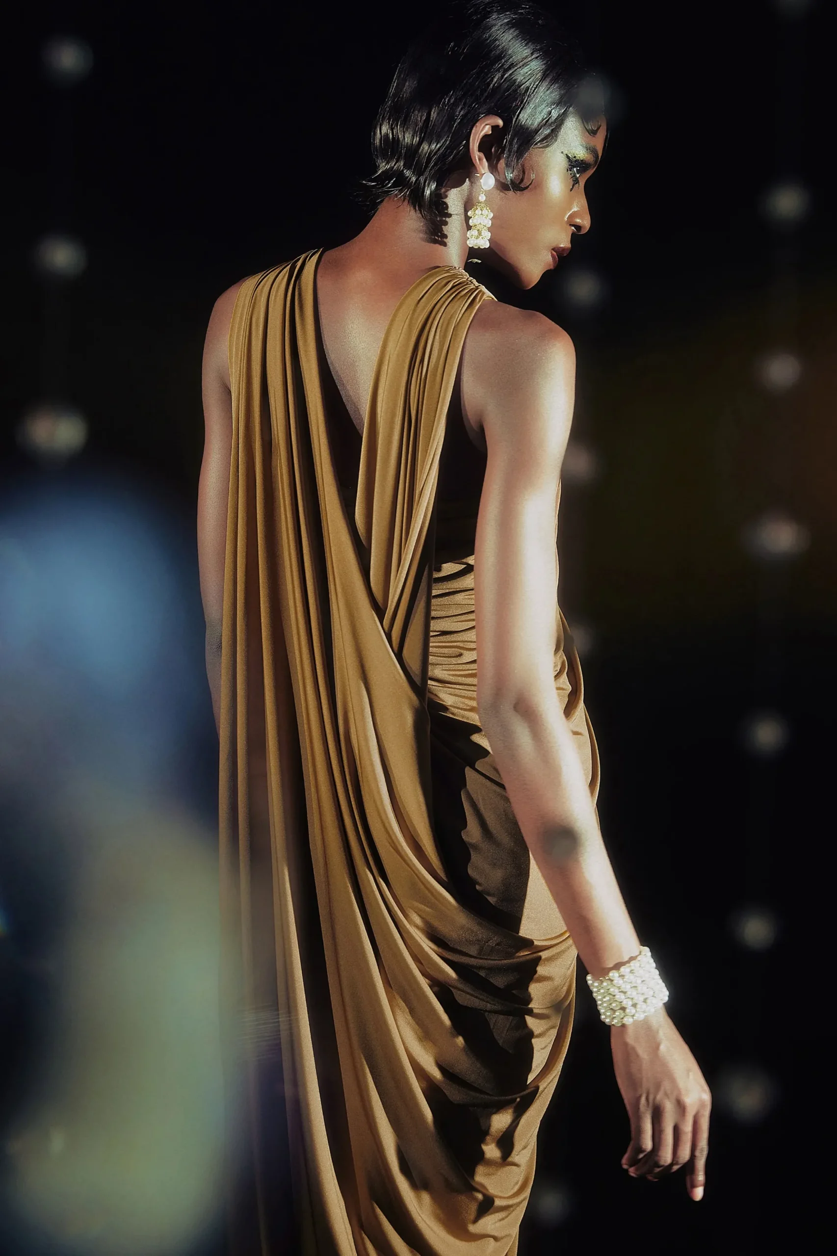 BABEYOND Evening Dresses<The Story of an Awakening Crisscross-Draped Evening Gown
