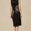 BABEYOND Evening Dresses | Sequin<The Story of an Awakening Beading Fan Evening Gown