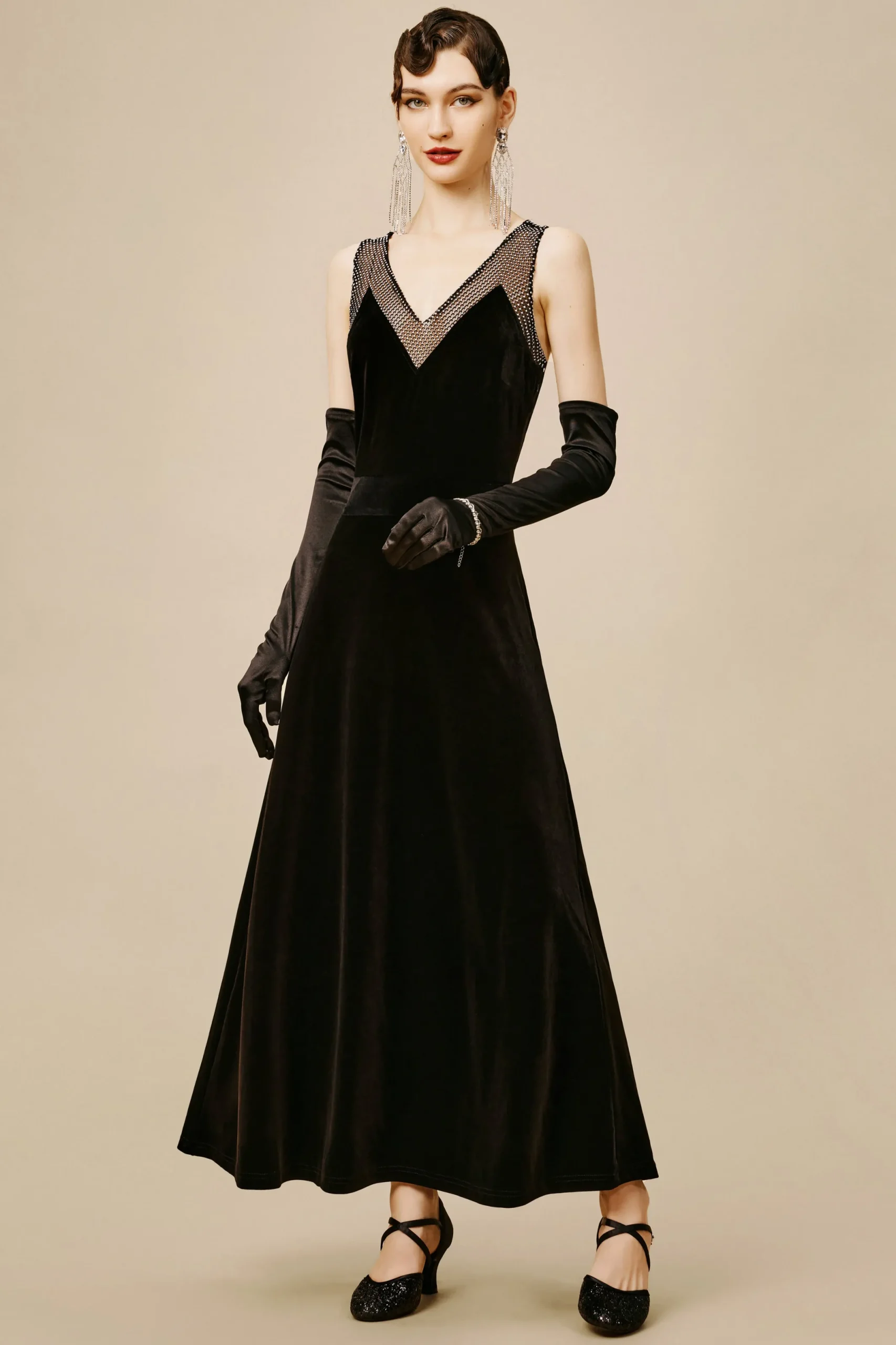 BABEYOND Evening Dresses | Formal Dresses<The Story Of An Awakening Velvet Evening Gown