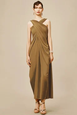 BABEYOND Evening Dresses<The Story of an Awakening Crisscross-Draped Evening Gown