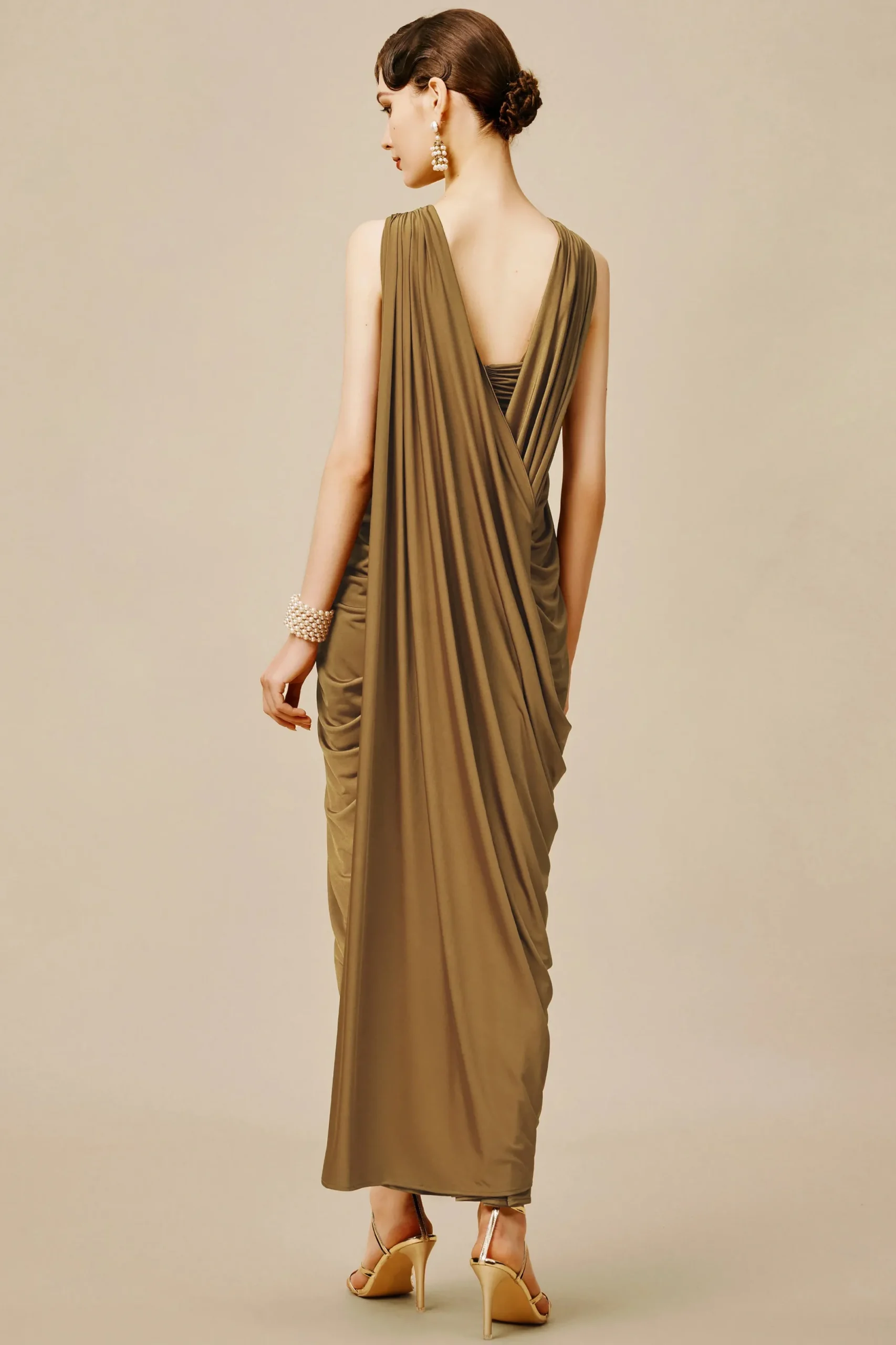 BABEYOND Evening Dresses<The Story of an Awakening Crisscross-Draped Evening Gown