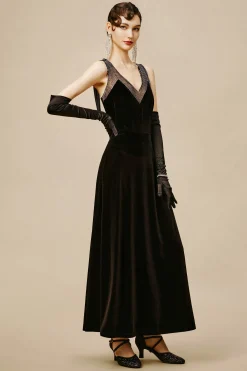 BABEYOND Evening Dresses | Formal Dresses<The Story Of An Awakening Velvet Evening Gown