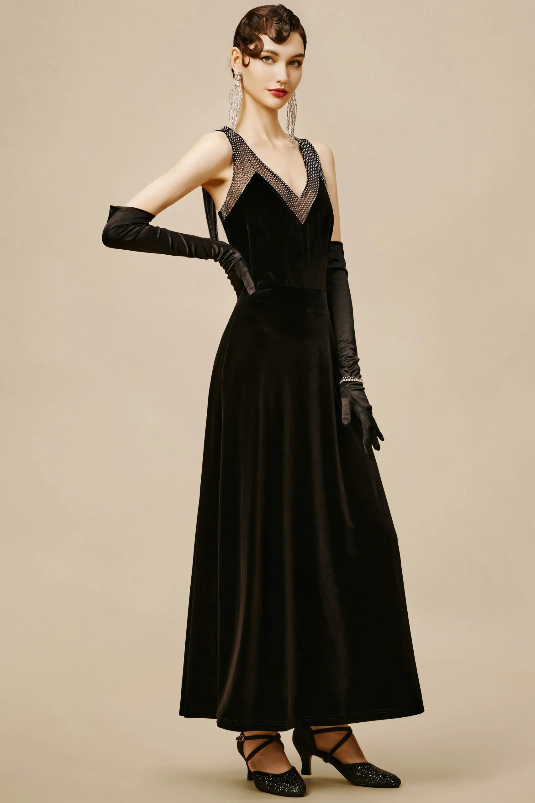 BABEYOND Evening Dresses | Formal Dresses<The Story Of An Awakening Velvet Evening Gown