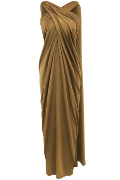 BABEYOND Evening Dresses<The Story of an Awakening Crisscross-Draped Evening Gown