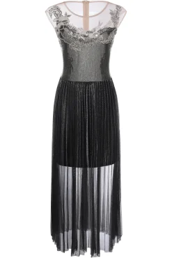 BABEYOND Sequin<The Story of an Awakening Sequins Pleating Flapper Dress