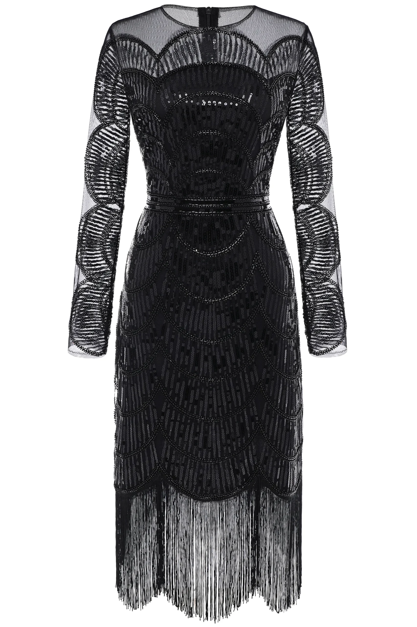 BABEYOND Flapper Dresses | Fringe<The Story of an Awakening Art Deco Flapper Dress