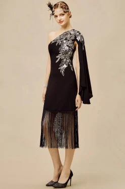 BABEYOND Formal Dresses | Wedding Dresses<The Story of an Awakening Fringe Crepe Evening Gown