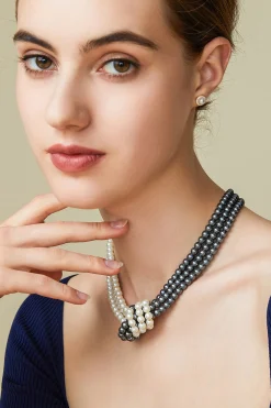 BABEYOND Necklaces | Lady<Unique Gatsby Knotted Pearl Necklace