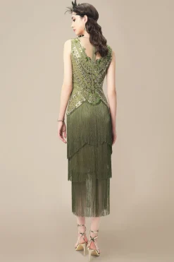 BABEYOND Fringe | Flapper Dresses<Vintage Allure Fringe Flapper Dress