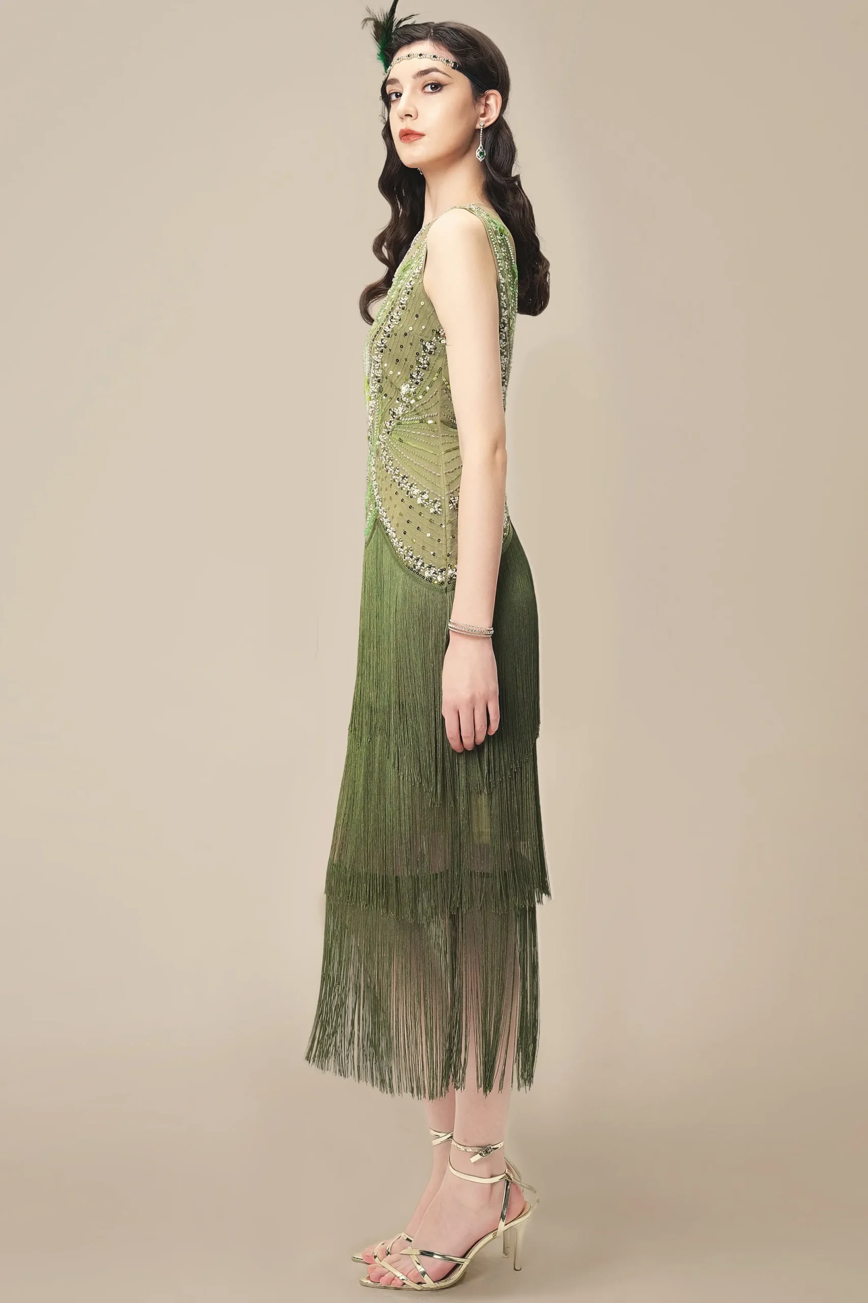 BABEYOND Fringe | Flapper Dresses<Vintage Allure Fringe Flapper Dress