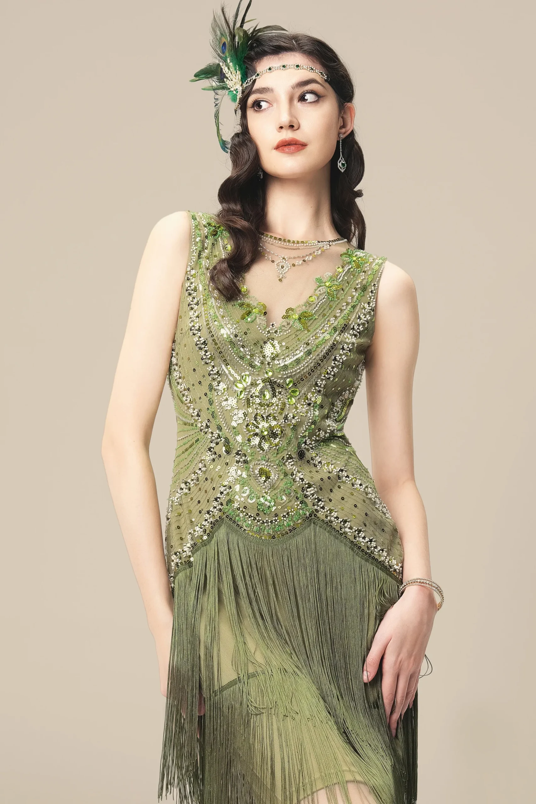 BABEYOND Fringe | Flapper Dresses<Vintage Allure Fringe Flapper Dress