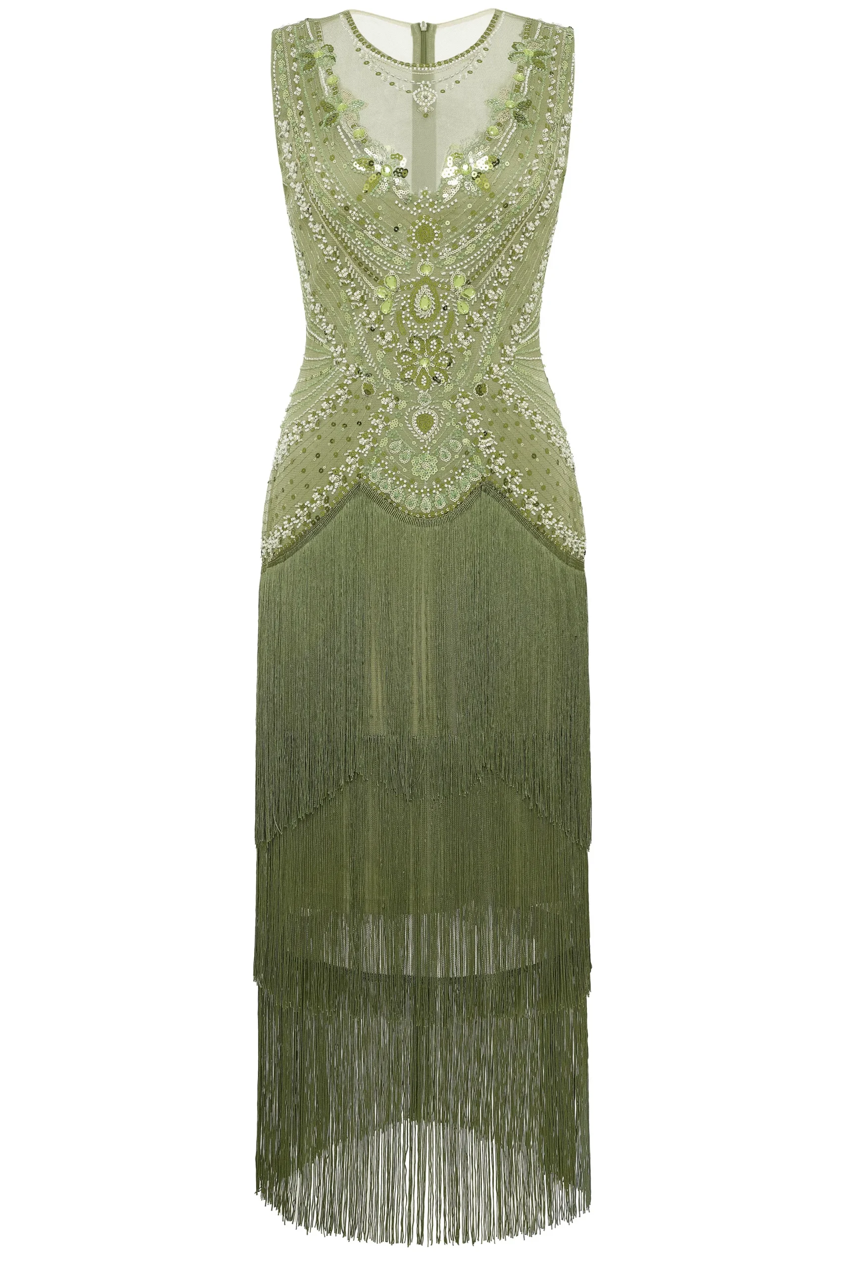 BABEYOND Fringe | Flapper Dresses<Vintage Allure Fringe Flapper Dress