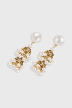 BABEYOND Earrings | Vintage<Vintage Baroque Pearl Cutout Earrings