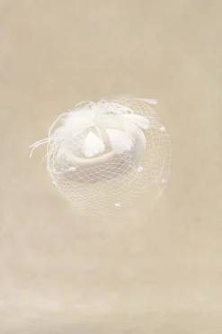 BABEYOND Fascinators<Vintage Feather Veil Fascinator