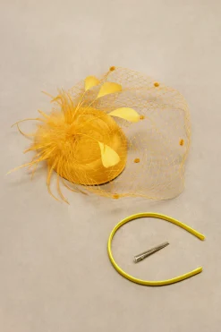 BABEYOND Fascinators<Vintage Feather Veil Pillbox Fascinator