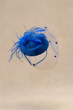 BABEYOND Fascinators<Vintage Feather Veil Pillbox Fascinator