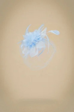 BABEYOND Fascinators<Vintage Feathers Floral Veil Fascinator