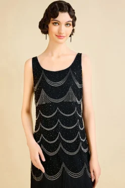 BABEYOND Flapper Dresses | Wedding Dresses<Vintage Geometric H-line Flapper Dress