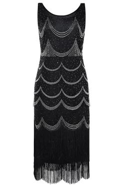BABEYOND Flapper Dresses | Wedding Dresses<Vintage Geometric H-line Flapper Dress
