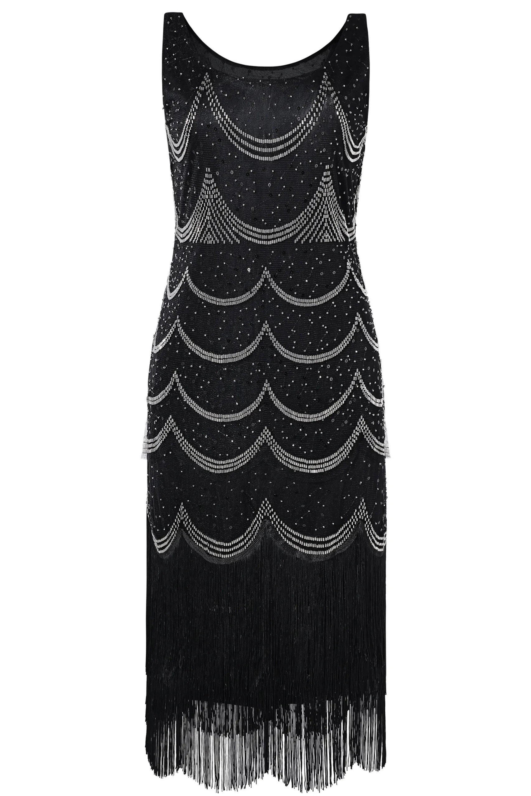 BABEYOND Flapper Dresses | Wedding Dresses<Vintage Geometric H-line Flapper Dress
