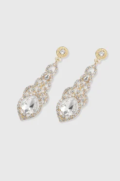 BABEYOND Earrings | Vintage<Vintage Gold-Tone Teardrop Earrings