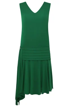 BABEYOND Day Dresses<Vintage Irregular Ribbon Pleated Day Dress